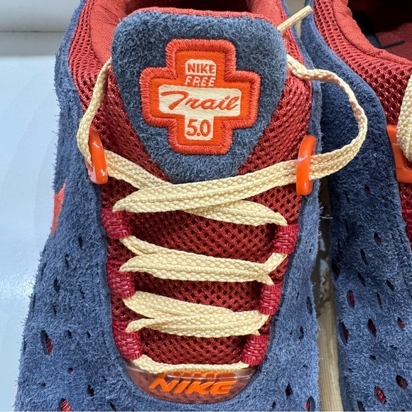 Nike Free Run 5.0 Trail Running Shoes Thunder Blue CW5814-400 Men size 10.5 READ - Picture 5 of 10